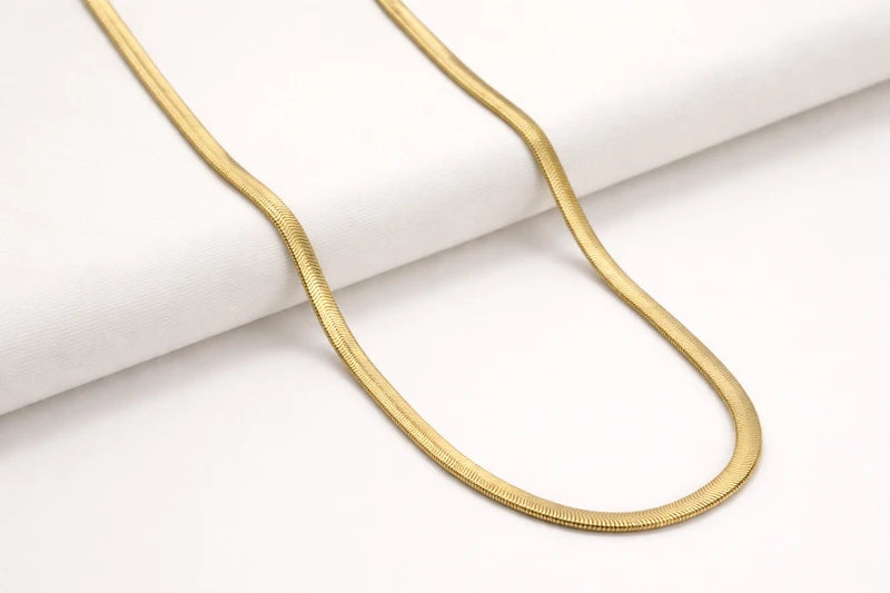 18kt Gold Plated Snake Chain