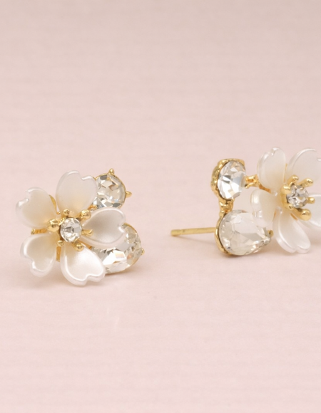 18kt gold polish fancy earring anti tranish anti allergic for girls