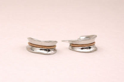 stainless steel silver polish fancy earring anti tranih anti allergic for girls