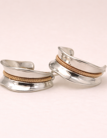 stainless steel silver polish fancy earring anti tranih anti allergic for girls