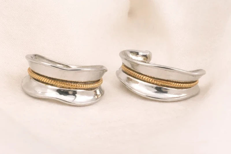 Stainless Steel Silver Polish Fancy Earring Anti-Tarnish & Anti-Allergic for Girls (Design 1)