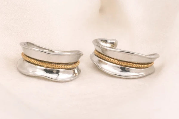 Stainless Steel Fancy Earring for Women (Design 1) – Silver (Style 2)