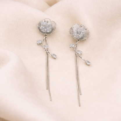 vintage style floral earring for girls