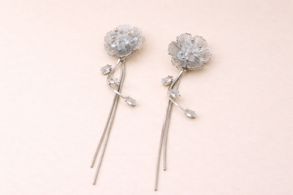 vintage style floral earring for girls