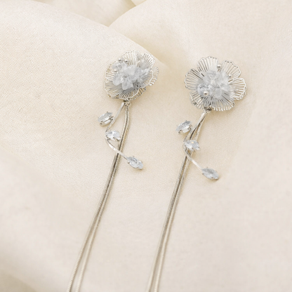 vintage style floral earring for girls
