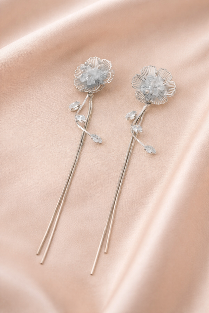 vintage style floral earring for girls