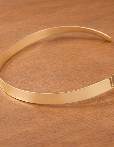 18kt gold plated fancy girls choker,anti tarnish ,anti alegic