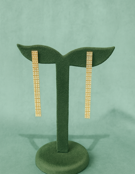 LuxeGold Hoop Earrings