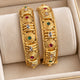 Multi-Stone Gold Bangles
