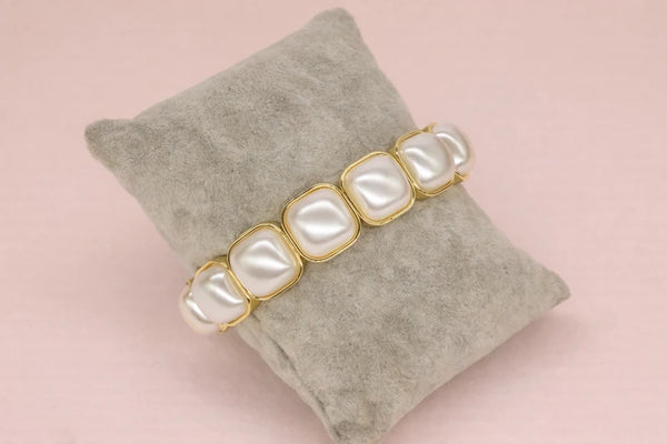Semi Precious Pearl Bracelet for Women