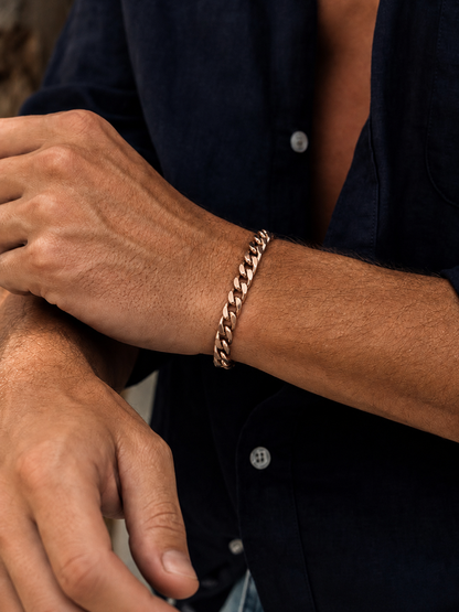 SILVER MENS BRACELET