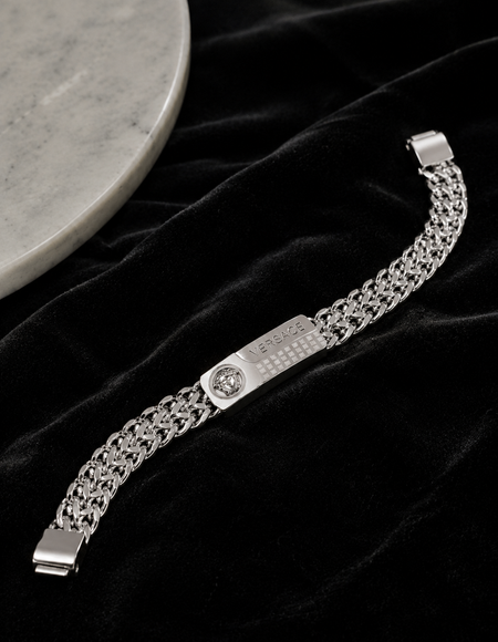 SILVER MENS BRACELET