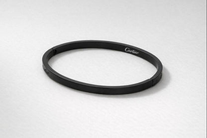 black polish stainless steel kada for mens anti tranish anti allergic