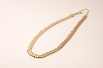 18kt gold polish fancy necklace anti tranish anti allergic for girls