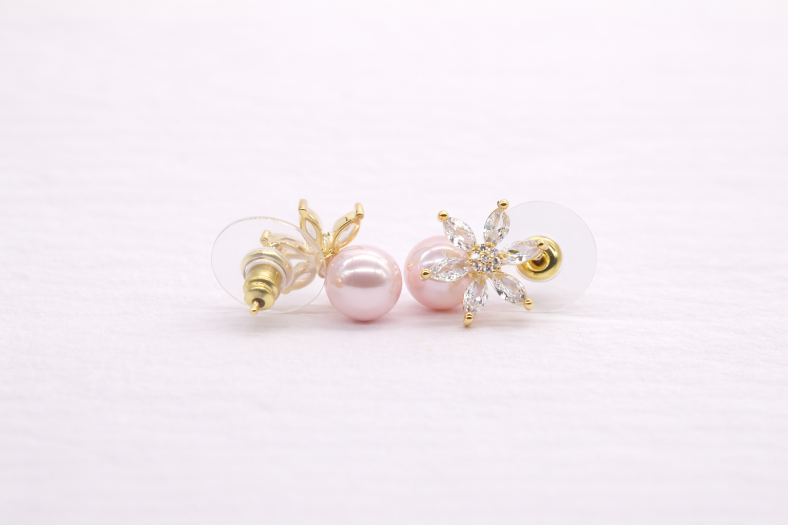Stainless Steel with Silver P & Olish Pink Pearl Anti-Tarnish & Anti-Allergic Fancy Earring for Girls