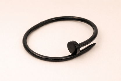 stainless steel anti trashin bracelet for men stylish black polish for boys anti allergic