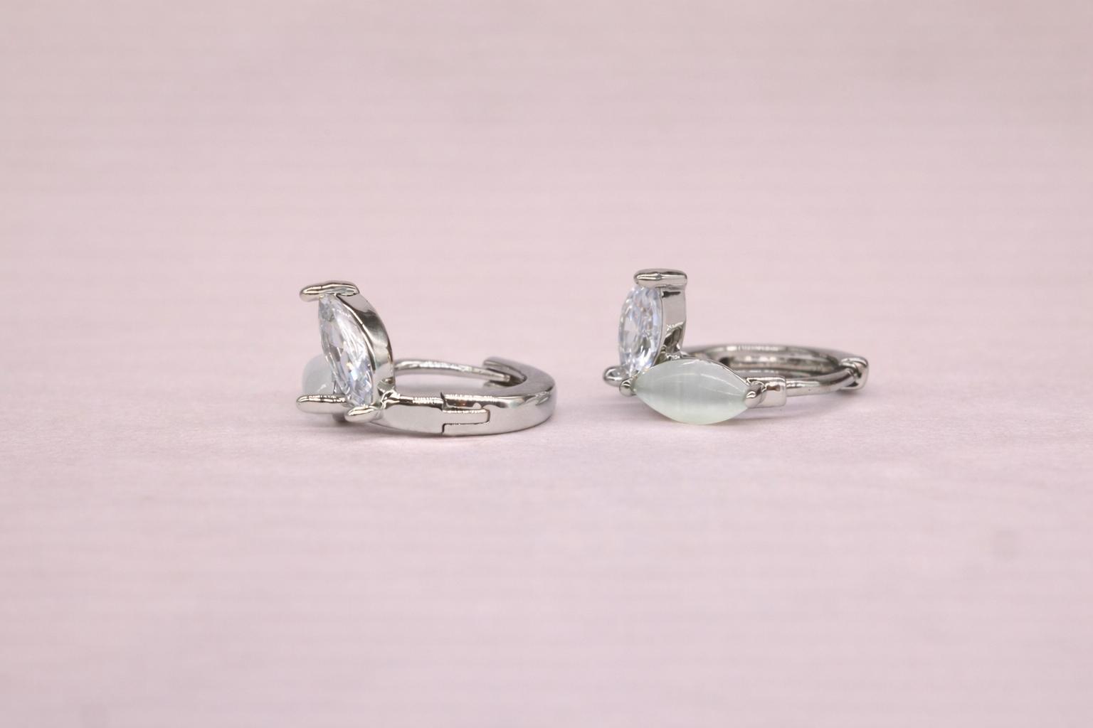 Stainless Steel Silver Polish with Pearl & Stone Anti-Tarnish & Anti-Allergic Fancy Earring for Girls