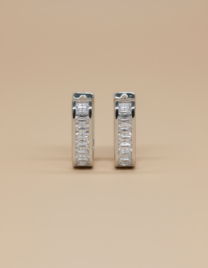 stainless steal silver polish with diamond anti tarnish anti allergic fancy earring for girls
