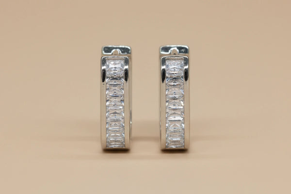Diamond Fancy Earring for Women (Design 7) – Silver