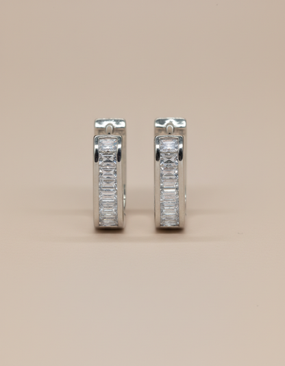 stainless steal silver polish with diamond anti tarnish anti allergic fancy earring for girls