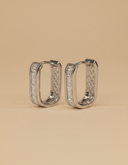 stainless steal silver polish with diamond anti tarnish anti allergic fancy earring for girls