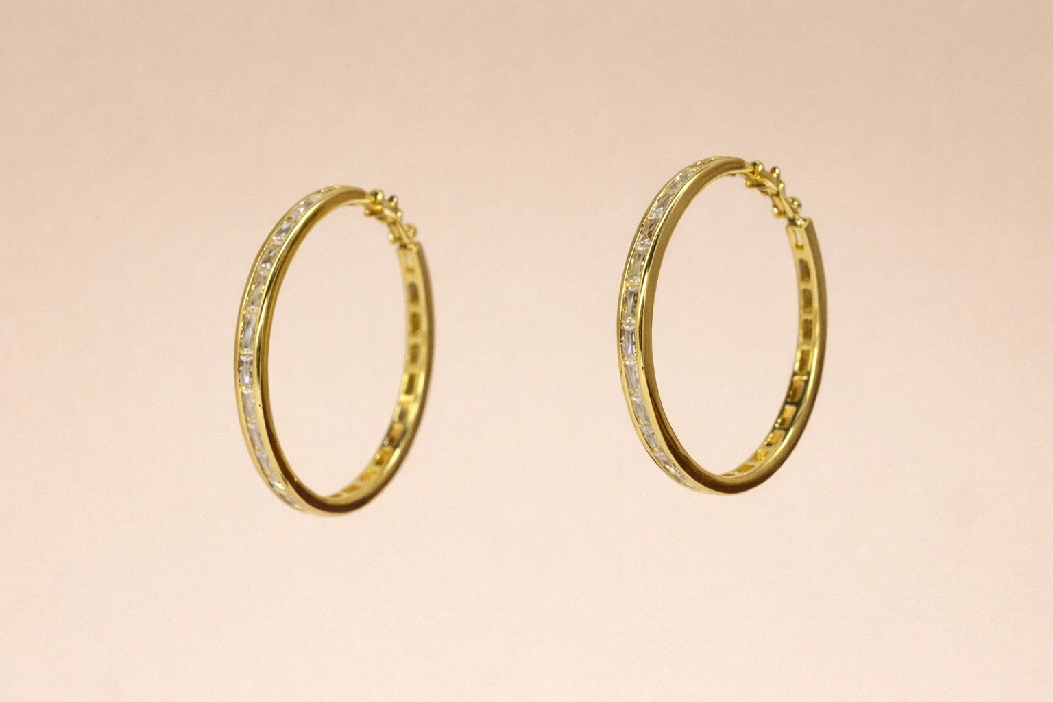 18kt Gold Polish with Diamond Anti-Tarnish & Anti-Allergic Fancy Earring for Girls (Design 5)