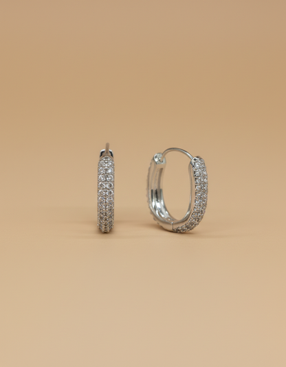 stainless steal silver polish with diamond anti tarnish anti allergic fancy earring for girls