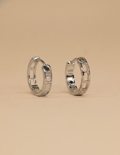 stainless steal silver polish with diamond anti tarnish anti allergic fancy earring for girls