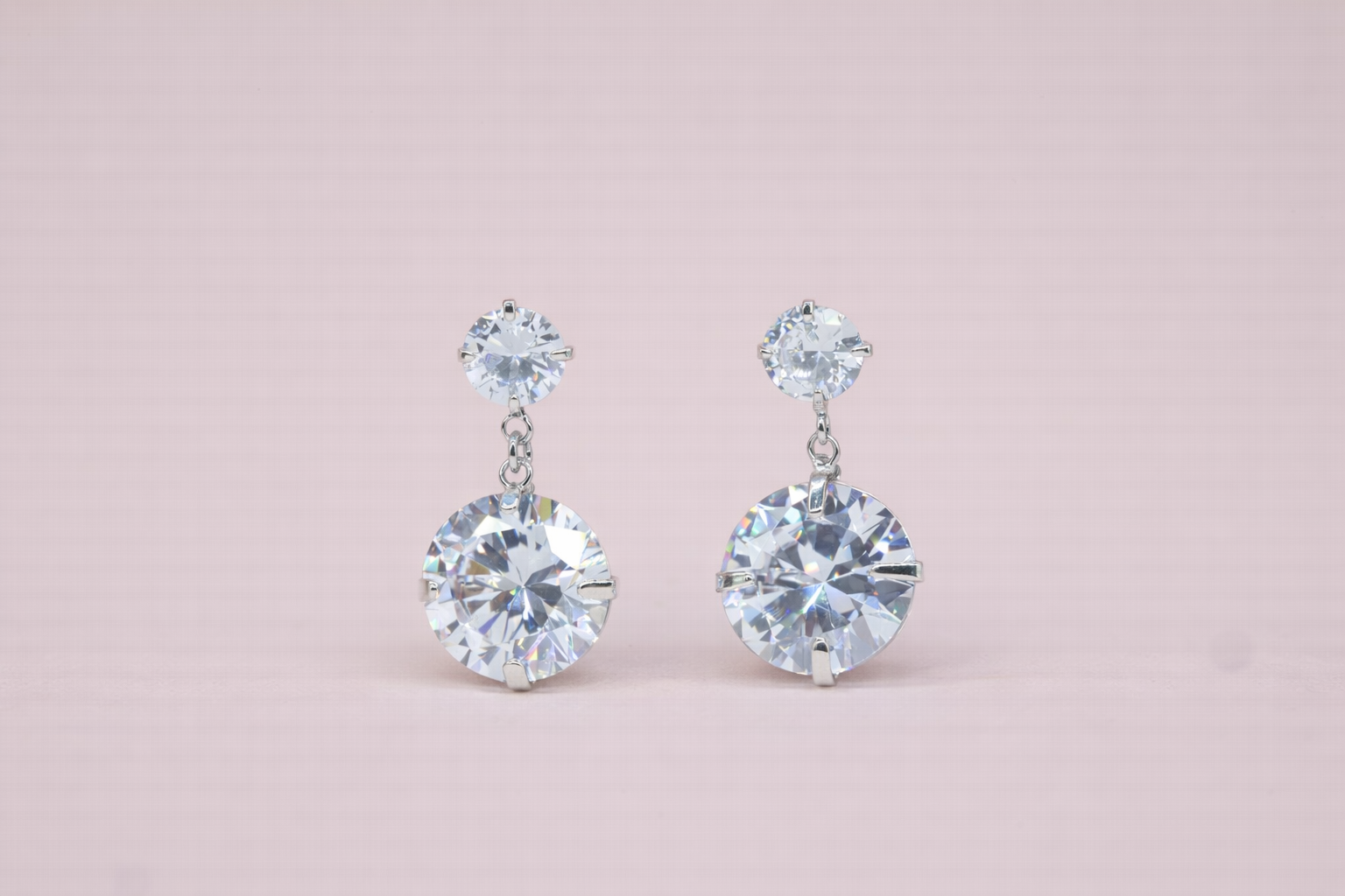 Swarovski Stone with Silver Polish Anti-Tarnish & Anti-Allergic Fancy Earring for Girls