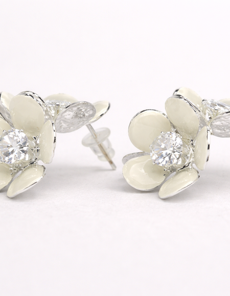 swarovski stone with 18kt gold polish anti tarnish anti allergic fancy earring for girls