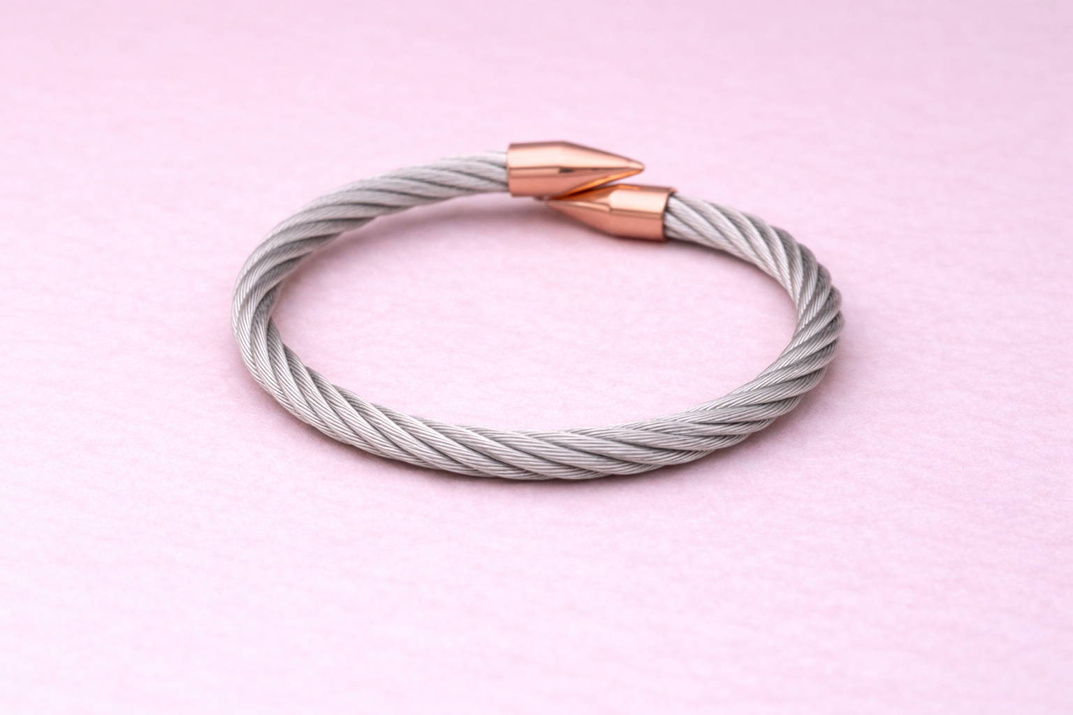 Stainless Steel Silver Polish Fancy Necklace for Girls Anti-Tarnish & Anti-Allergic (Design 4)