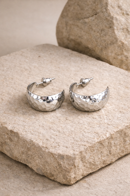 stainless steel silver polish anti tarnish anti allergic fancy earring for girls