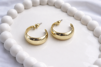 18 carat gold polish anti tarnish anti allergic fancy earring for girls