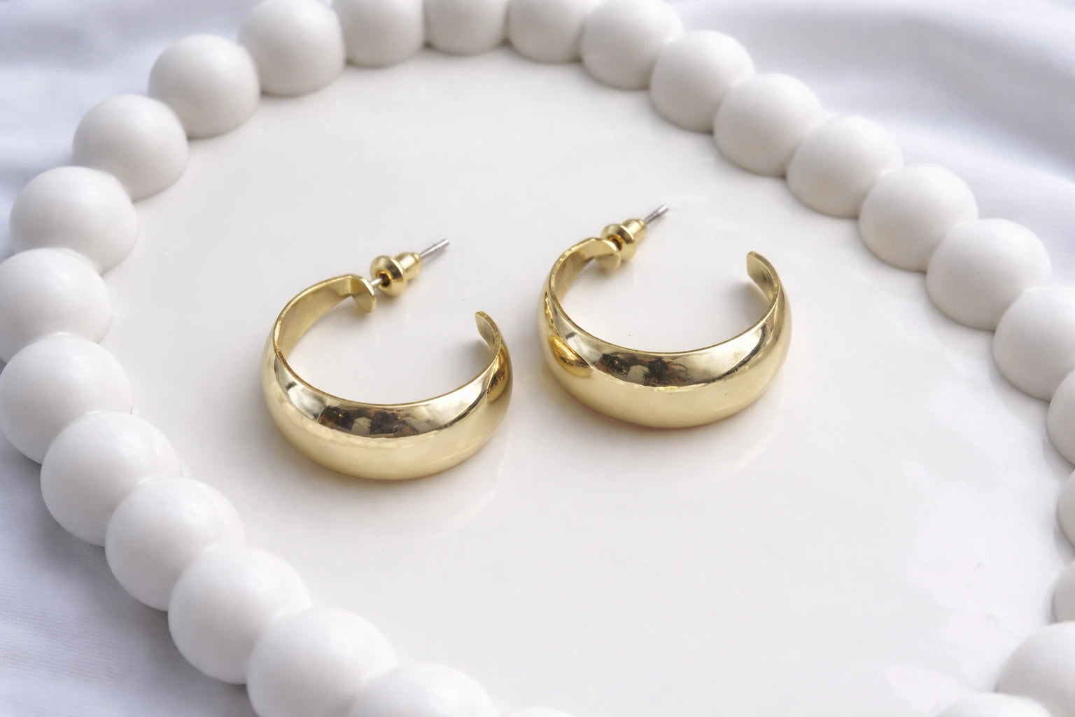18kt Gold Polish Anti-Tarnish & Anti-Allergic Fancy Earring for Girls (Design 5)