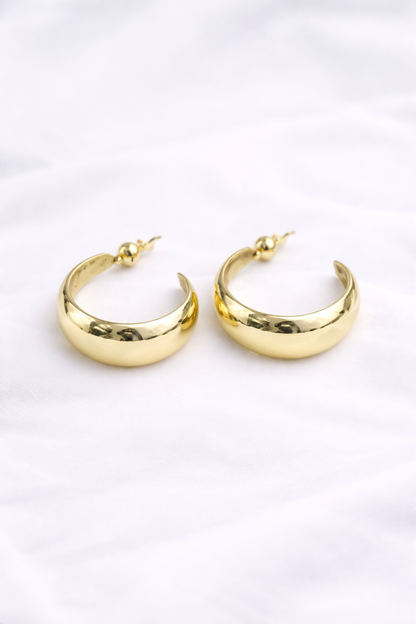 18 carat gold polish anti tarnish anti allergic fancy earring for girls