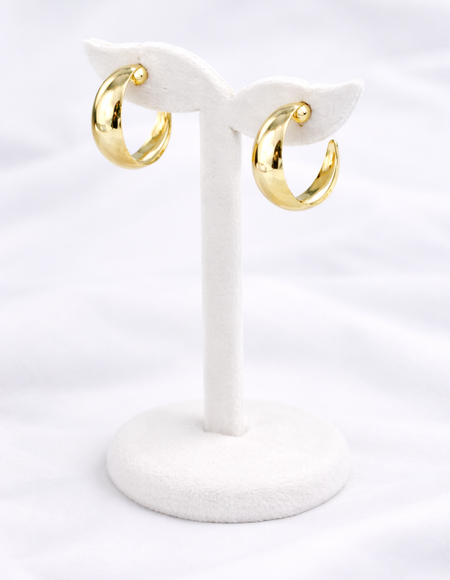 18 carat gold polish anti tarnish anti allergic fancy earring for girls