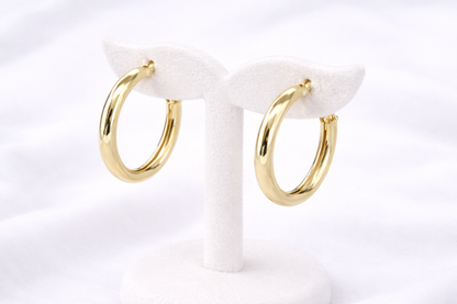 18 carat gold polish anti tarnish anti allergic fancy earring for girls