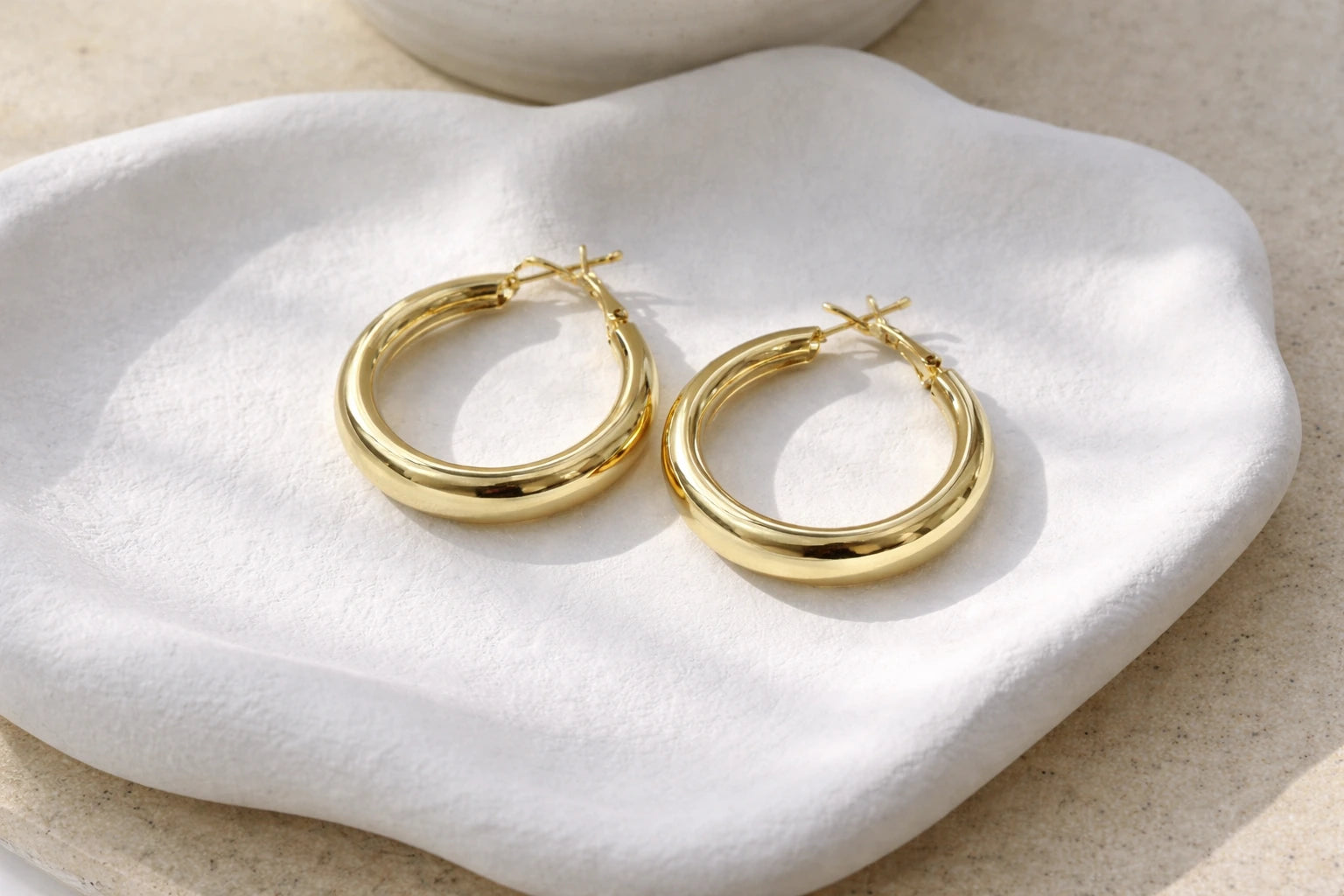 18kt Gold Polish Anti-Tarnish & Anti-Allergic Fancy Earring for Girls (Design 4)