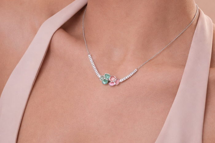 Stainless Steel Fancy Necklace for Women (Design 2) – Silver