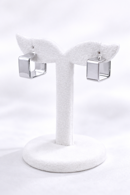 stainless steel silver polish anti tarnish anti allergic fancy earring for girls