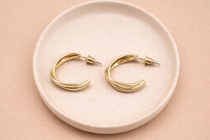 stainless steel silver polish anti tarnish anti allergic fancy earring for girls