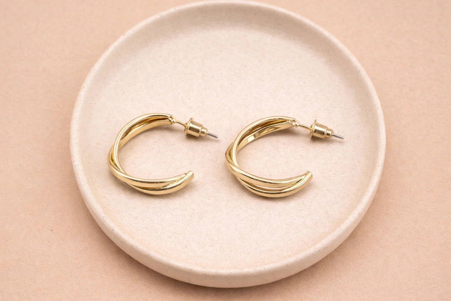 Stainless Steel Silver Polish Anti-Tarnish & Anti-Allergic Fancy Earring for Girls (Design 4)