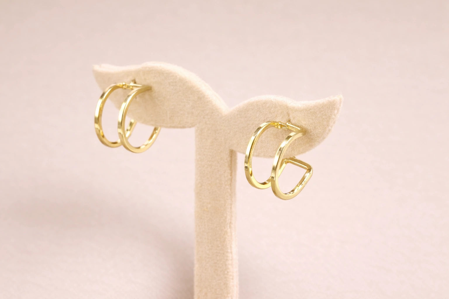 18kt Gold Polish Anti-Tarnish & Anti-Allergic Fancy Earring for Girls (Design 2)