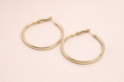 18 carat gold polish anti tarnish anti allergic fancy earring for girls