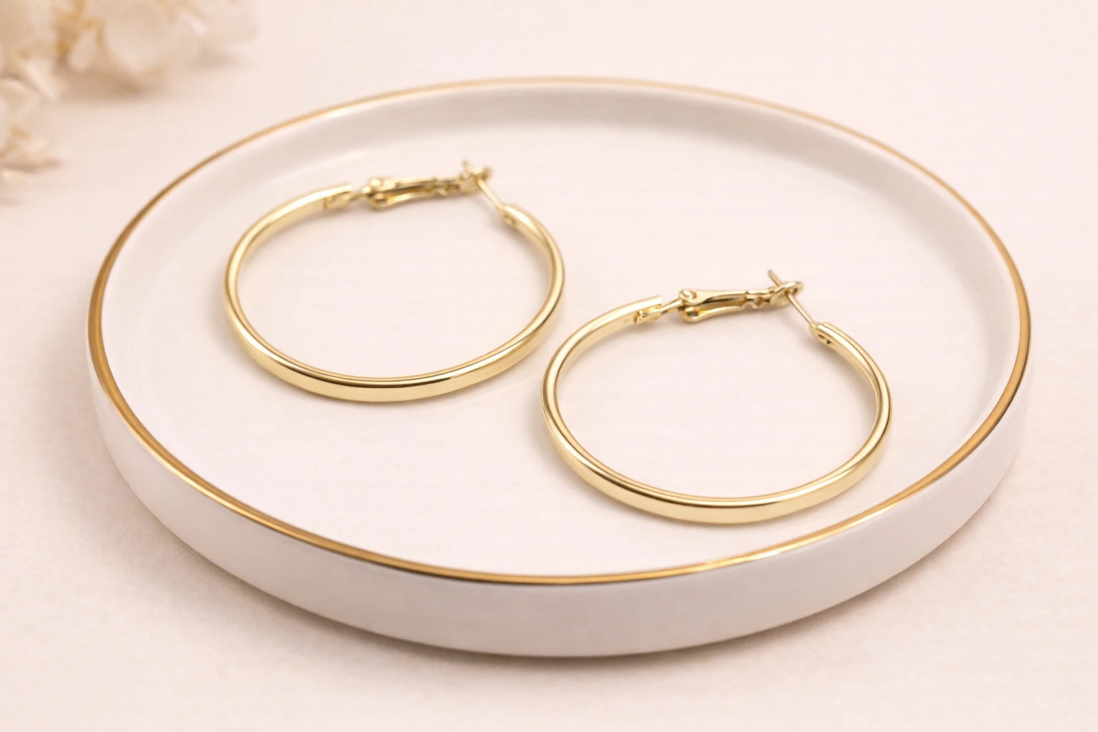 18kt Gold Polish Anti-Tarnish & Anti-Allergic Fancy Earring for Girls (Design 1)