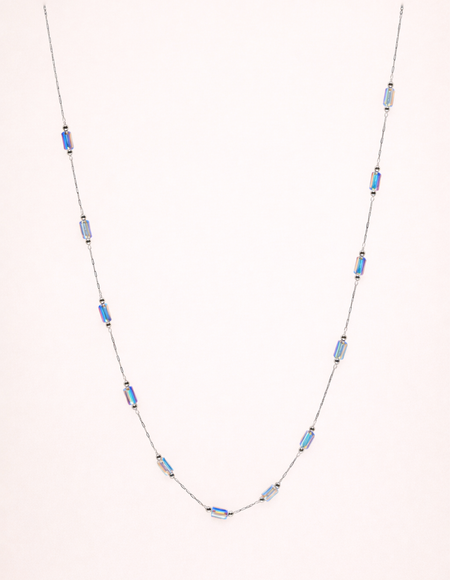 stainless steel silver polish necklace anti tranish anti allergic for girls