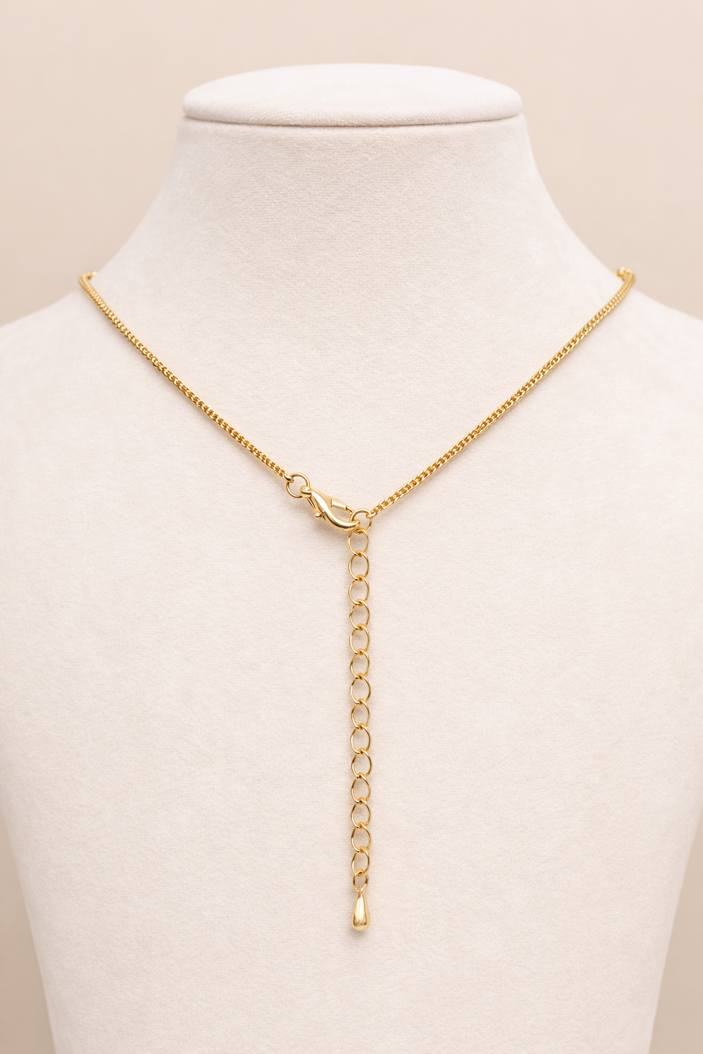 18kt Gold Polish Fancy Necklace with Pearls Anti-Tarnish & Anti-Allergic for Girls