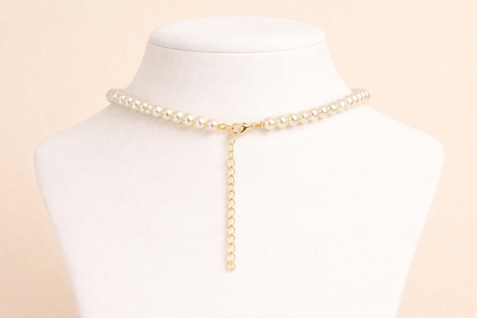Fancy Pearl Necklace with Pendant Anti-Tarnish & Anti-Allergic for Girls