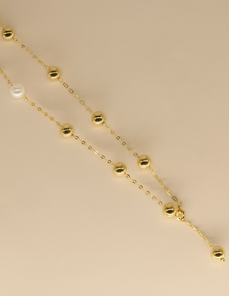 18kt gold polish fancy necklace anti tranish anti allergic for girls