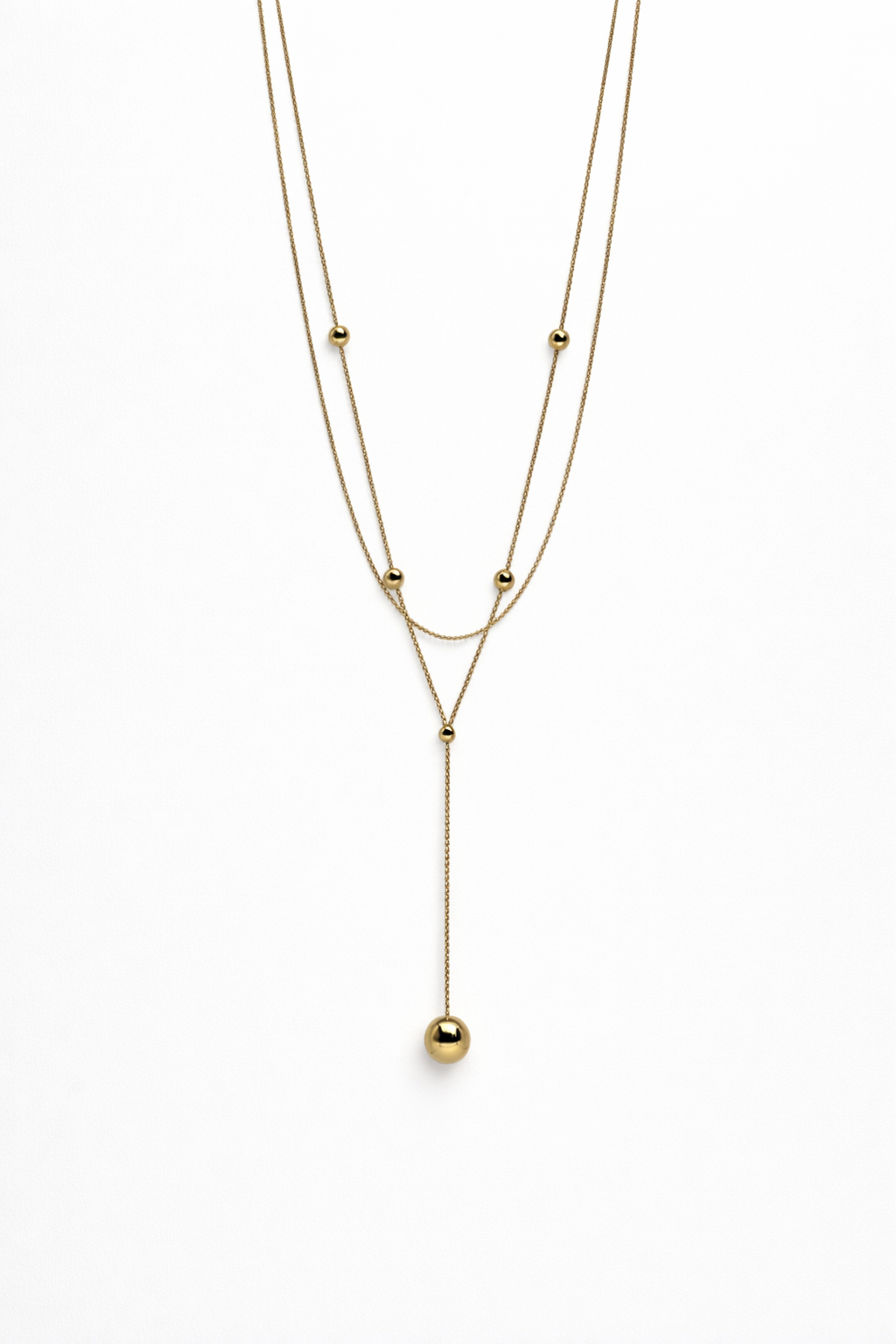 18kt Gold Polish Necklace Anti-Tarnish & Anti-Allergic for Girls